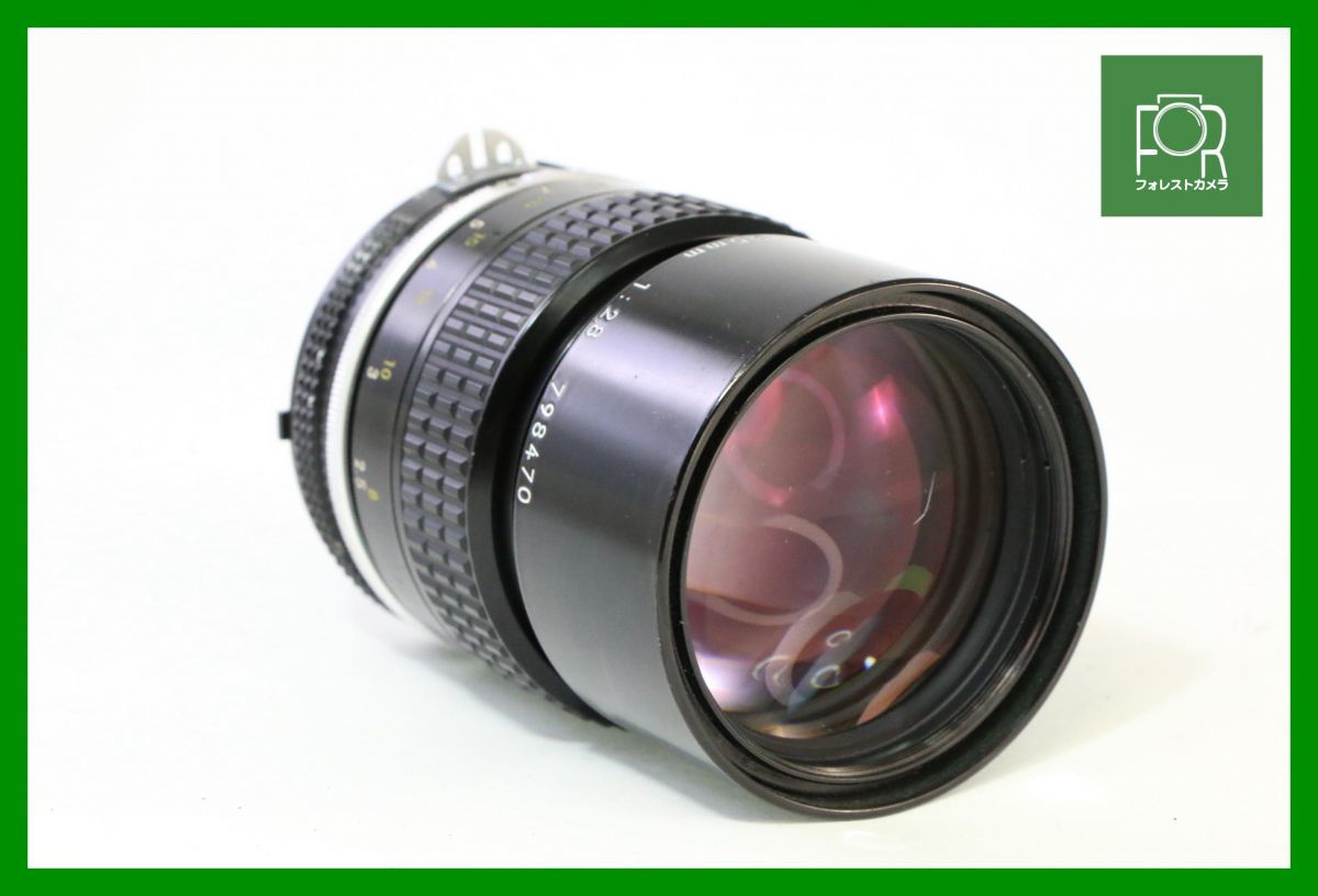 【同梱歓迎】実用■ニコン Nikon AI NIKKOR 135mm F2.8■GGG915