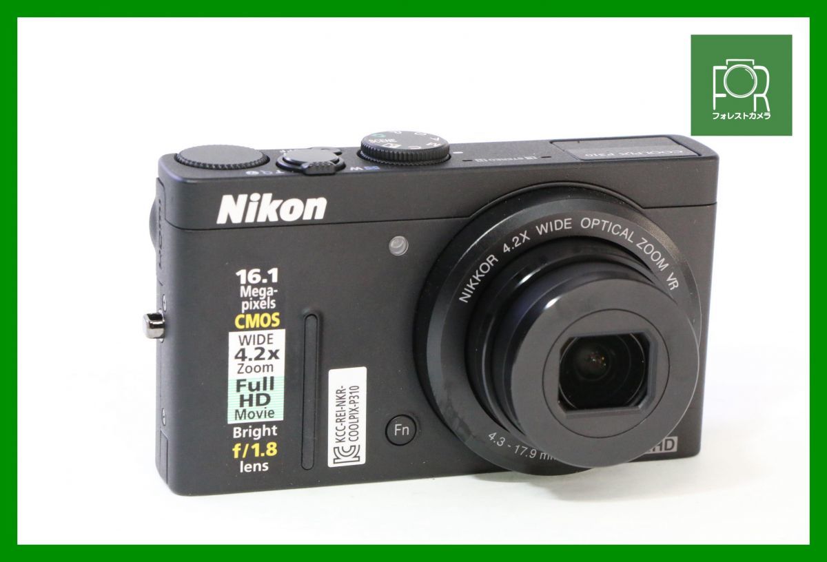 【同梱歓迎】難あり実用■ニコン NIKON COOLPIX P310■バッテリー付き・チャージャーなし■GGG572_画像1