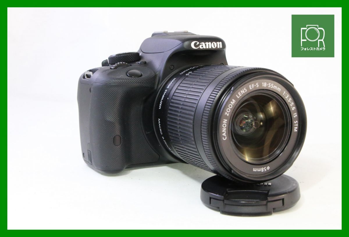 【同梱歓迎】実用■キヤノン Canon EOS KISS X7+18-55mm STM■バッテリーなし・チャージャーなし■HHH231の画像1