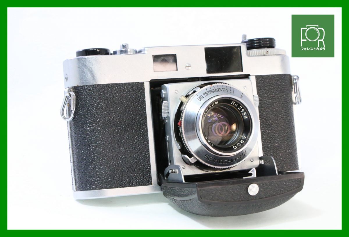 【同梱歓迎】【動作保証・点検済】良品■Arco 35 ARCO 5cm F2.4■シャッター全速完動■■JJJ152