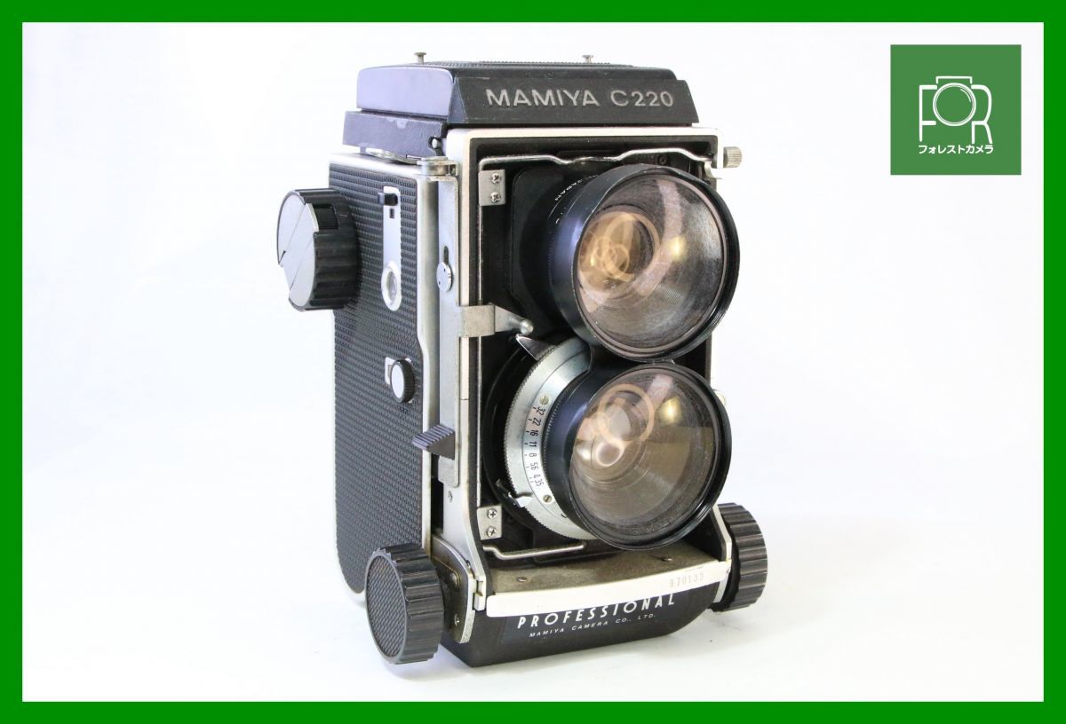 【同梱歓迎】実用■MAMIYA C220 PROFESSIONALF3.5 65mm■シャッター全速完動■NN757