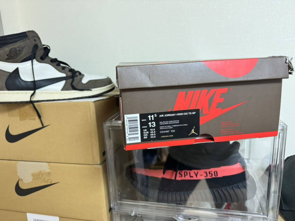 29.5cm NIKE JORDAN 1 TRAVIS SCOTT 正規本物中で一番安い_画像4