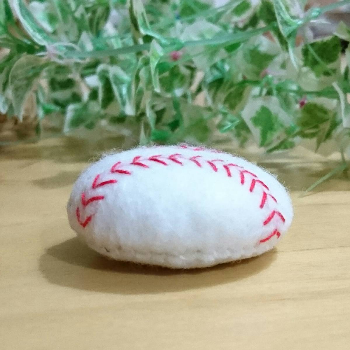 日本yahoo拍賣 樂淘letao代購代標第一品牌 08 A 型紙 作り方 野球ボールのお守りマスコット