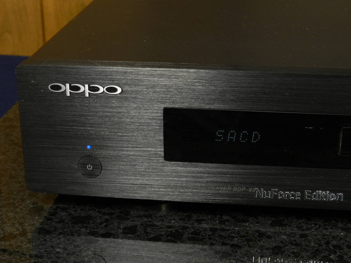 OPPO BDP-93 NuForce Edition//SACDプレーヤーとして//マルチ再生プレーヤー//動作美品//発売価格￥157.500_画像8