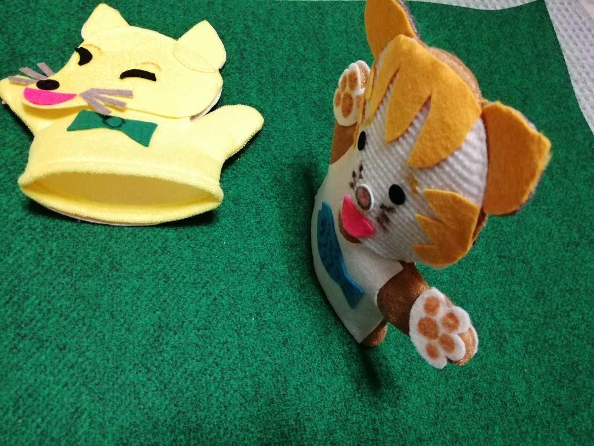 ミトン人形「こぶたぬきつねこ」★子ども園★幼稚園、保育園★集会★お誕生会★老人会_画像5