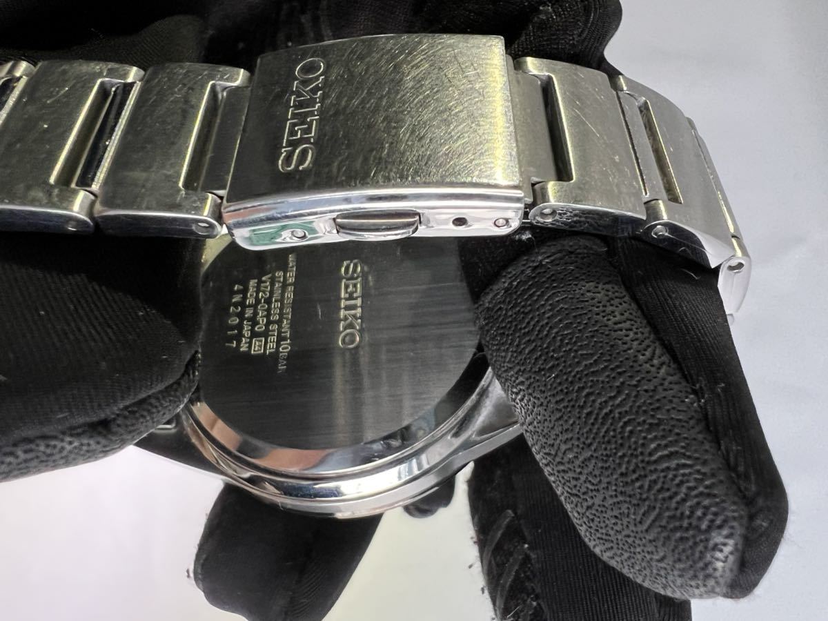 [500円スタート] セイコー SEIKO 腕時計 スピリットソーラークロノグラフアラーム付 SBPY119 メンズ_画像3