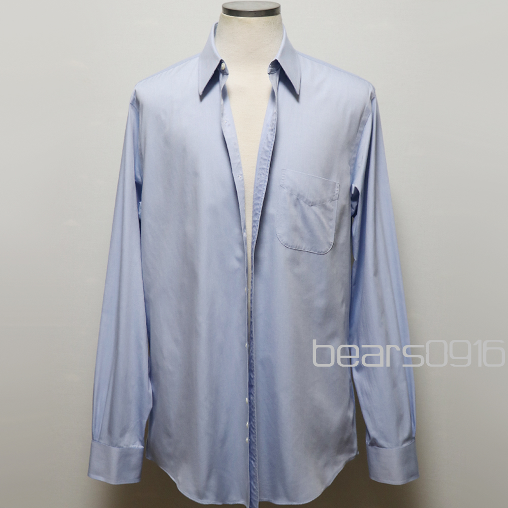アメリカ購入品 極美品 BROOKS BROTHERS REGENT ブルックスブラザーズ オックスフォード レギュラーカラーシャツ SAX 16-4/5_画像1