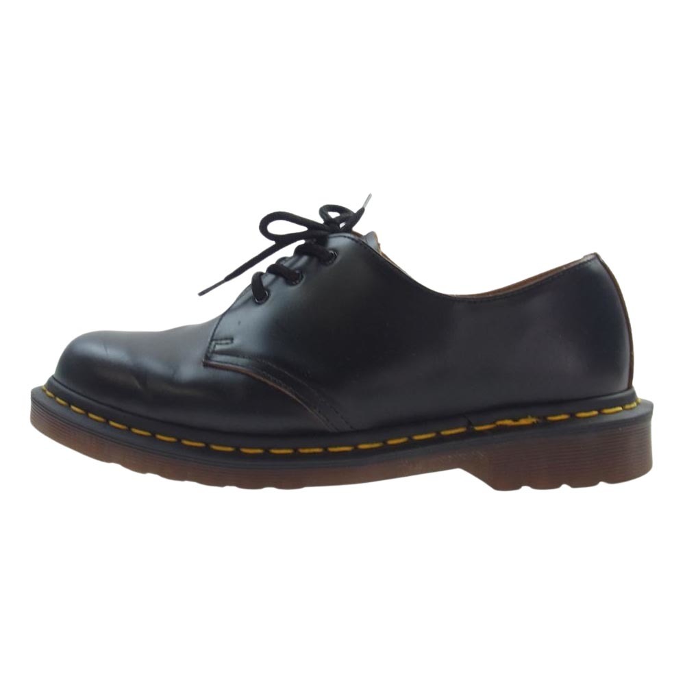 Dr.Martens ドクターマーチン 12877001 イングランド製 VINTAGE 1461 3 EYE SHOE 3ホール レザー シューズ ブラック系 UK7【中古】_画像2