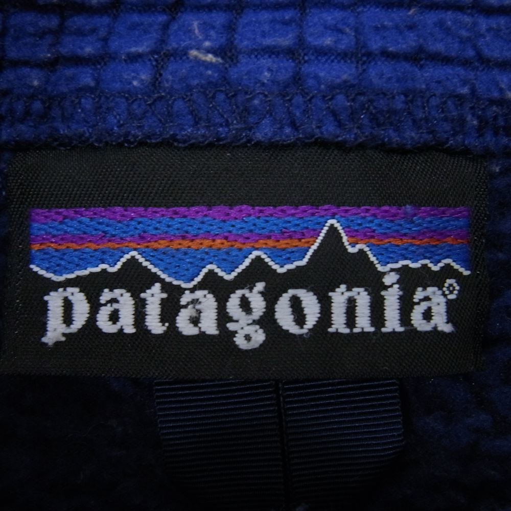 patagonia パタゴニア 25241F4 04年製 レギュレーターR2 フリース プルオーバージャケット ブルー系 サイズ表記無【中古】_画像4