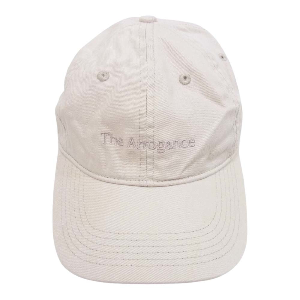 キス KITH The Arrogance コットン シンプル ロゴ キャップ ベージュ系【中古】_画像4