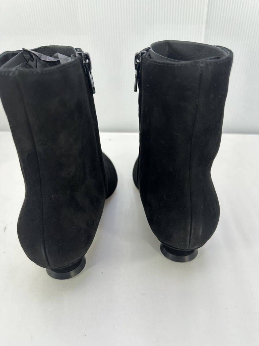  Italy made LautreChose low tore show z suede short boots 36/23.0cm black regular price :5 ten thousand jpy exhibition goods (#2205