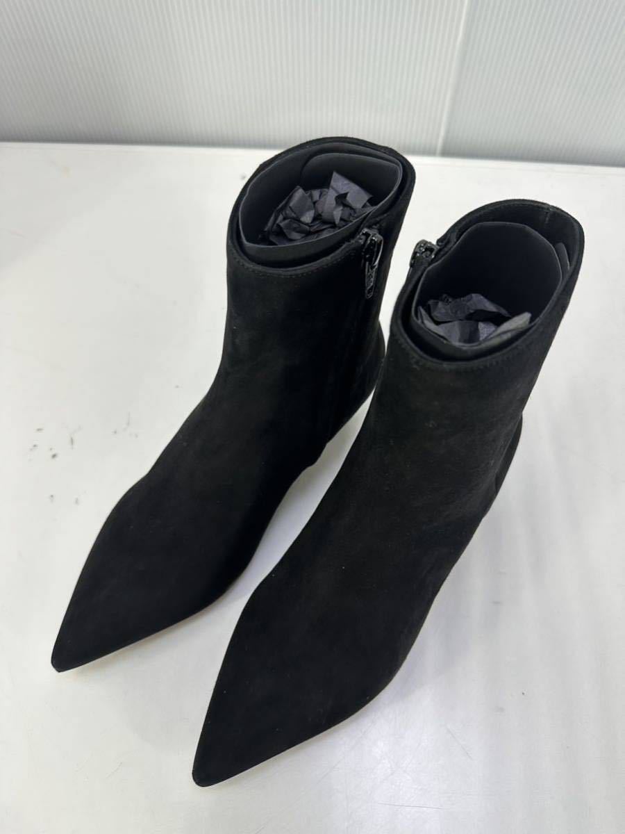  Italy made LautreChose low tore show z suede short boots 36/23.0cm black regular price :5 ten thousand jpy exhibition goods (#2205