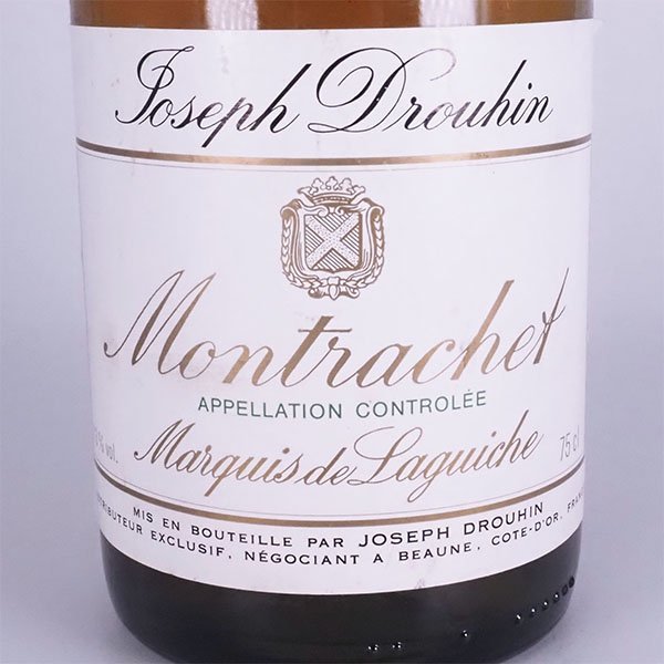 ★ジョセフ ドルーアン モンラッシェ マルキ ド ラギッシュ 1987年 白 750ml 16%未満 ブルゴーニュ JOSEPH DROUHIN L17013_画像1