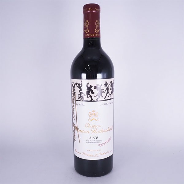 1円〜★シャトー ムートン ロートシルト 2016年 赤 ※ 750ml 13.5% ポイヤック ★五大シャトー Chateau Mouton Rothschild TA28094の画像2