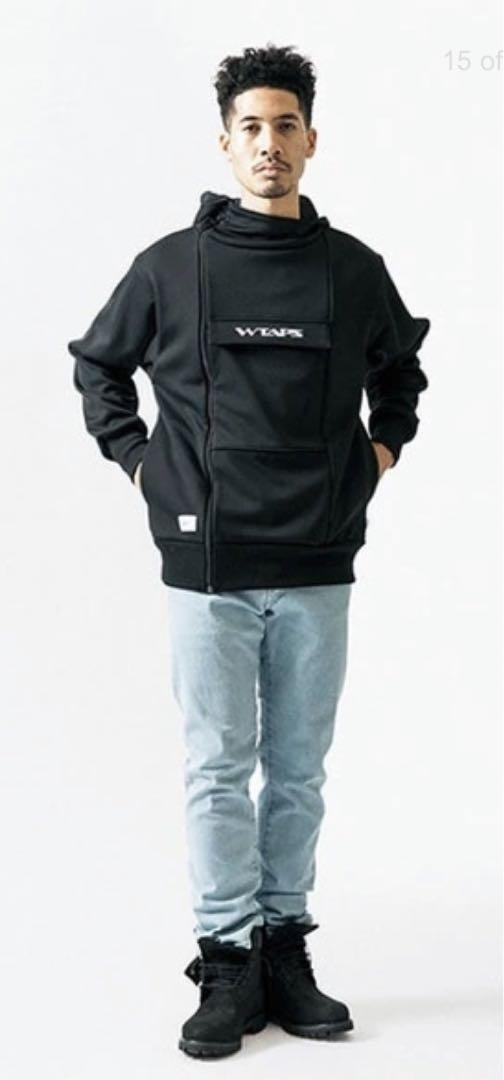 極美品 希少 WTAPS STOMPER SWEATSHIRT ジャージ素材 肉厚　M ボンディング テック系 ドリルファッション_画像10