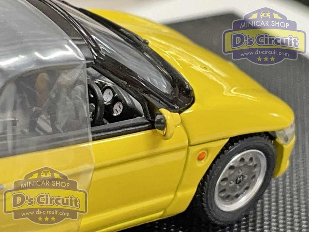 即決 絶版 EBBRO 43648 ホンダ ビート 1991 (カーニバルイエロー)