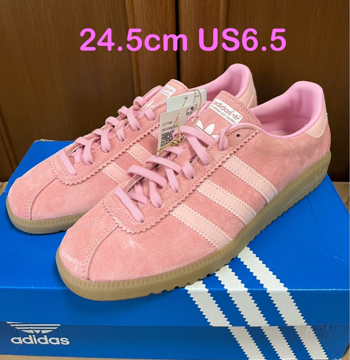 adidas Bermuda アディダス バミューダ 24.5 ピンク