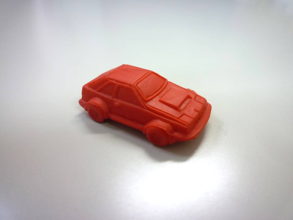  Gazelle турбо красный Nissan известная машина старый машина машина ластик редкость подлинная вещь Showa Retro игрушка коллекция интерьер Anne te-k Vintage б/у 