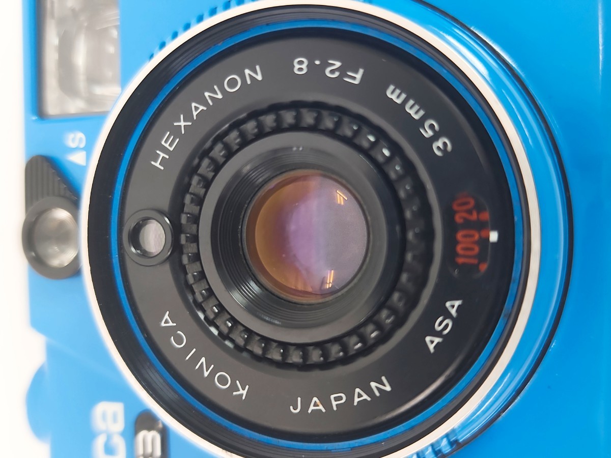 Konicaコニカ　コンパクト フィルムカメラC35EF3　35mm F2.8 #y0906_画像5