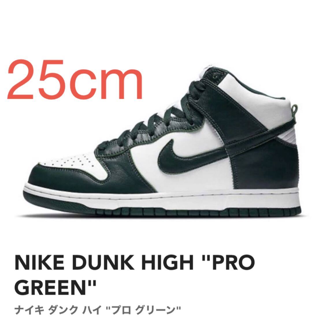Nike Dunk High Pro Green / UK 8/10 / CZ8149-100