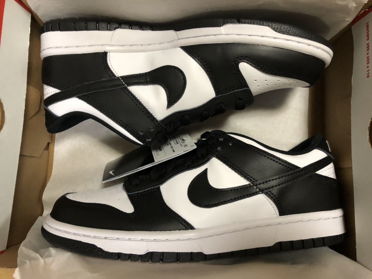 Nike GS Dunk Low White/Black ナイキ GS ダンク ロー ホワイト