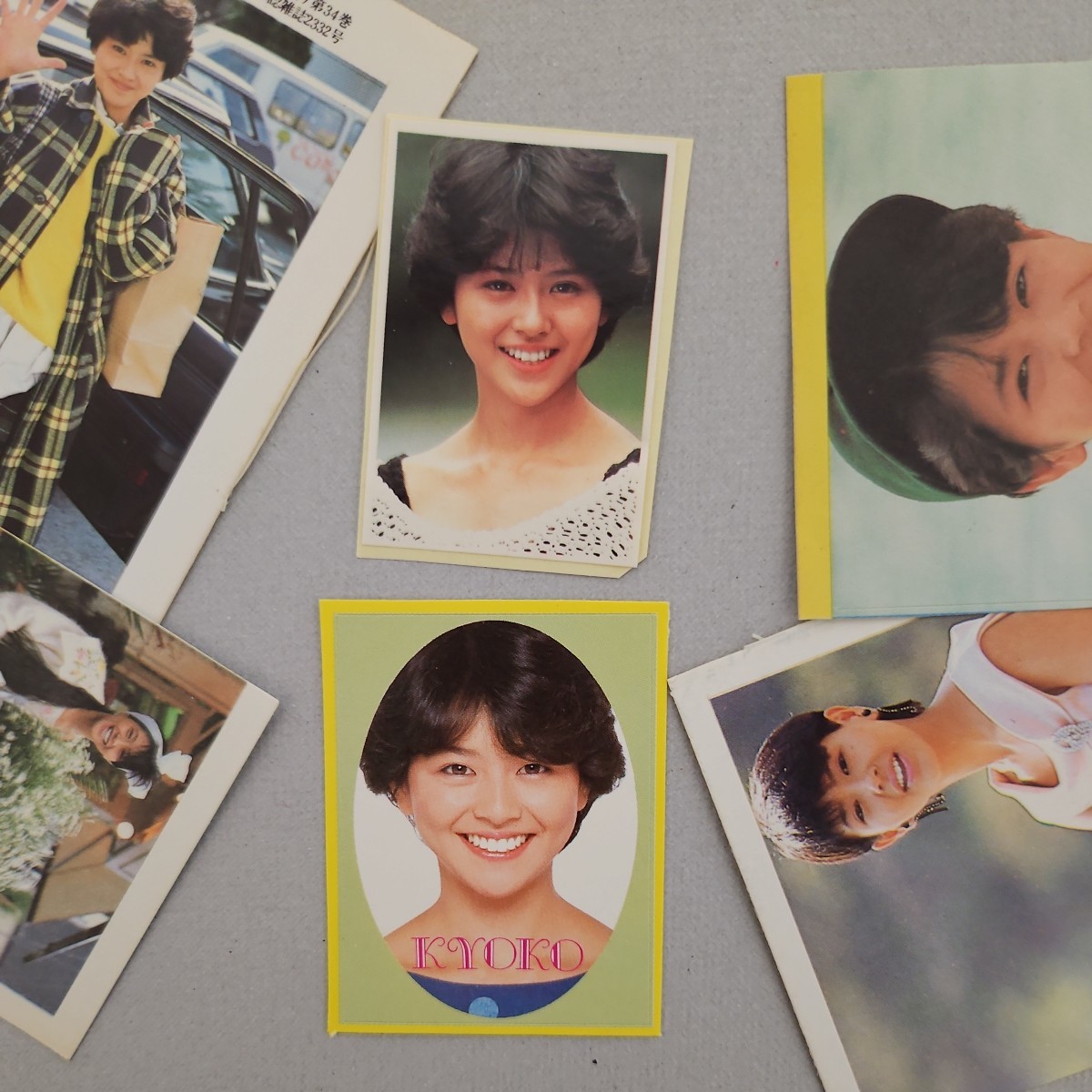 小泉今日子　雑誌付録シール　当時物　80年代アイドル_画像5