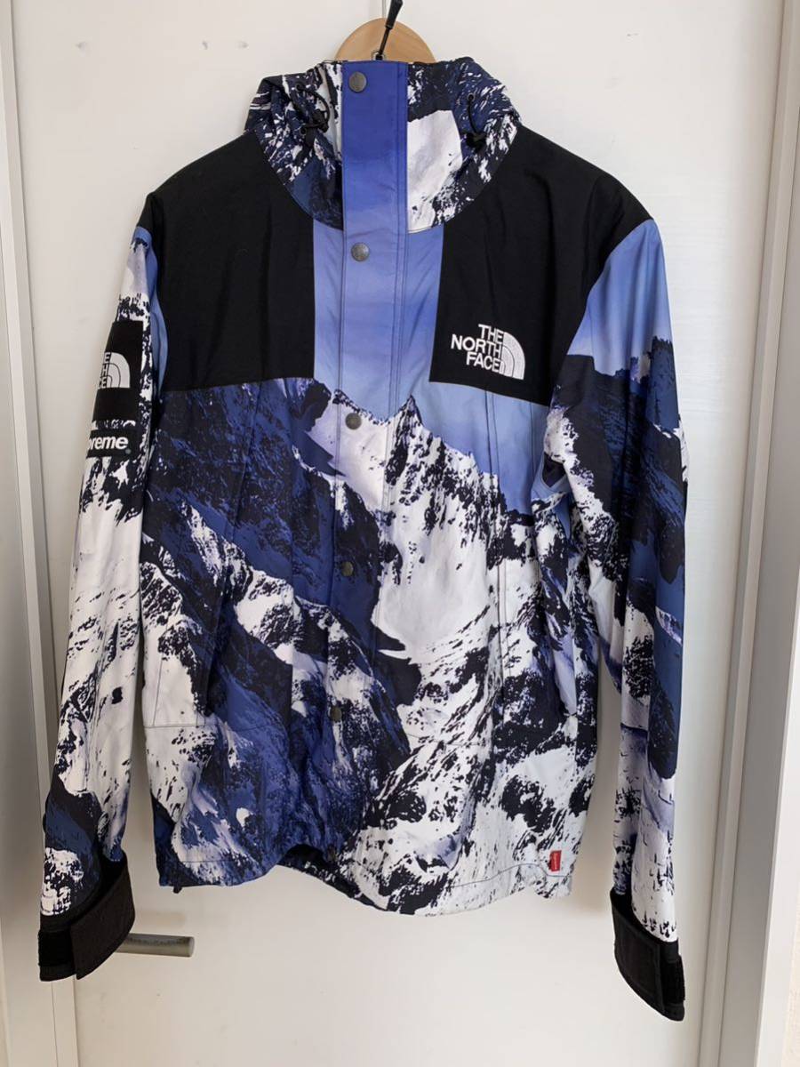 supreme the north face 雪山ジャケット Sサイズ 美品 国内正規品 ノースフェイス シュプリーム マウンテンパーカー ヌプシ jkt jacket_画像1