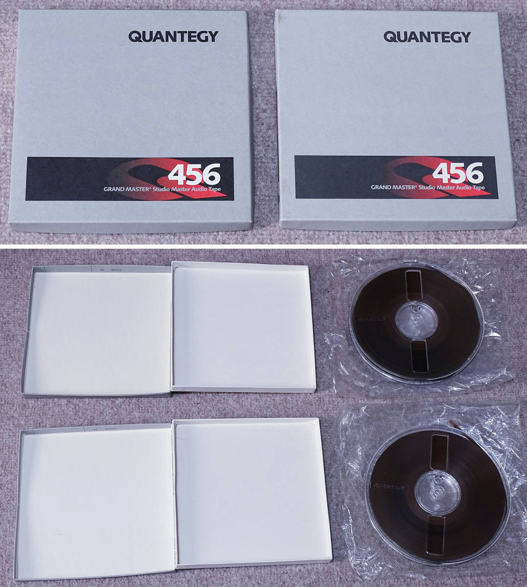 QUANTEGY 456 ７号 オープンリールテープ 消去済み 14個 中古品_画像3