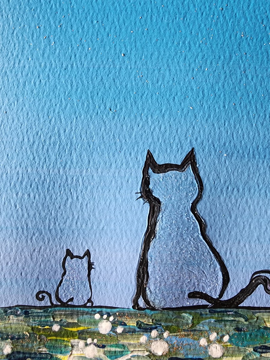 アクリル画 猫の絵 猫 風景画 絵画 アート|Yahoo!フリマ(旧 アクリル画 猫の絵 猫 風景画 絵画 アート|Yahoo!フリマ(旧