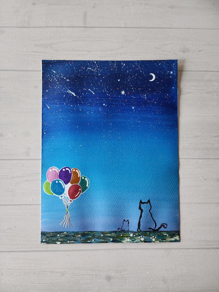 アクリル画 猫の絵 猫 風景画 絵画 アート|Yahoo!フリマ(旧 アクリル画 猫の絵 猫 風景画 絵画 アート|Yahoo!フリマ(旧