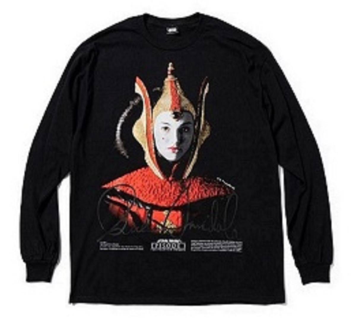 dover street market ginza 限定 スターウォーズ x weber アミダラ ロンT ウェーバー starwars amidala ls 古着 90s tシャツ ヴィンテージ_画像1