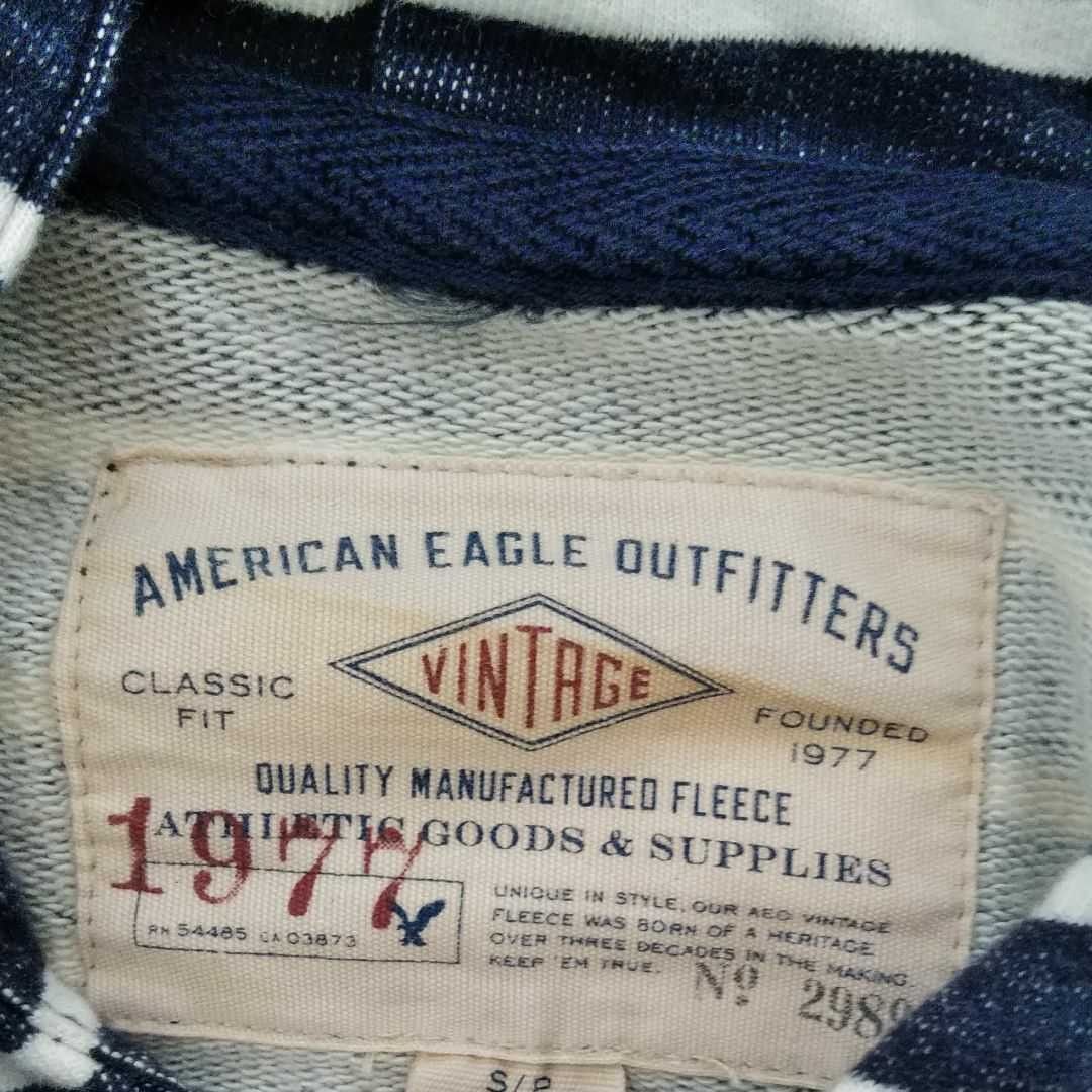 AMERICAN EAGLE アメリカンイーグル マリンボーダー フーディー