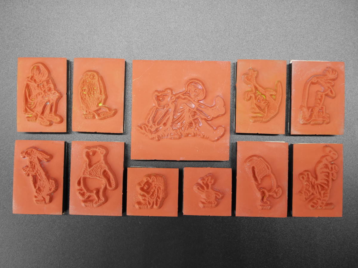 Disney/ディズニー くまのプーさん クラシックプー スタンプ 判子 ALL NIGHT MEDIA/オールナイトメディア RUBBER STAMPS Winnie-the-Poohの画像3