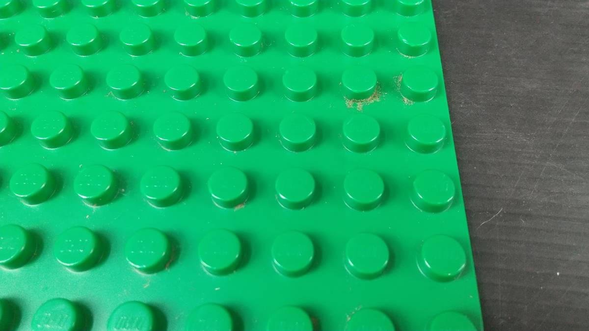 浜/LEGO DUPLO/ベースプレート/基礎板/2枚セットまとめ売り/基板/24×24ポッチ/グリーン/緑/レゴデュプロ/12.21-188 ST_画像3