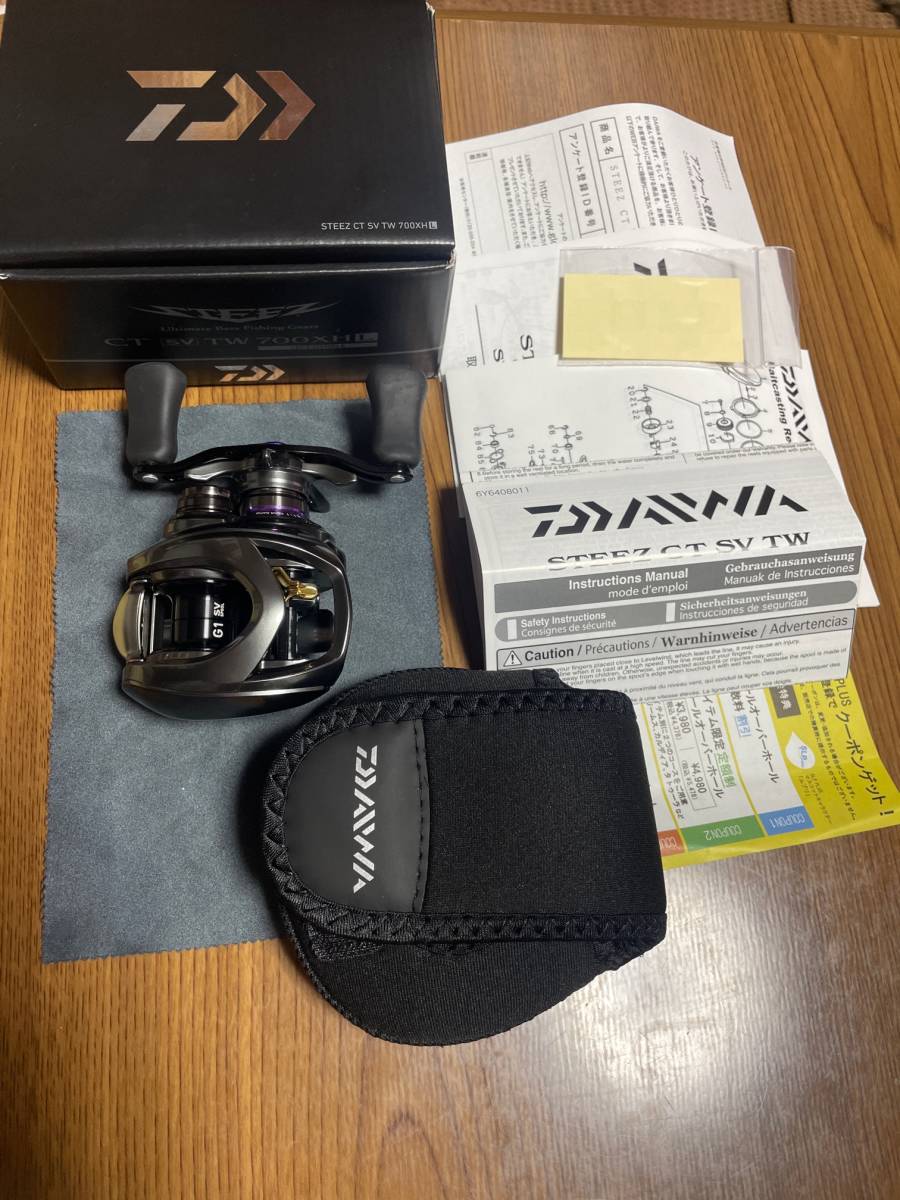 管理IDr40 極美品 ダイワ 19スティーズ CT SV TW 700XHL 左 LEFT