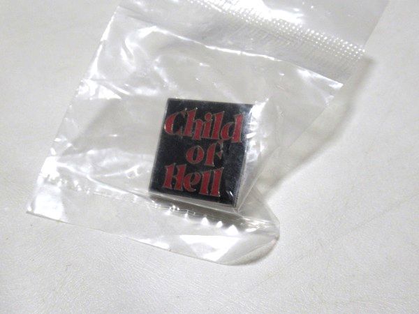 新品 15AW Supreme Child of Hell Pin ピンバッジ Black ブラック_画像3