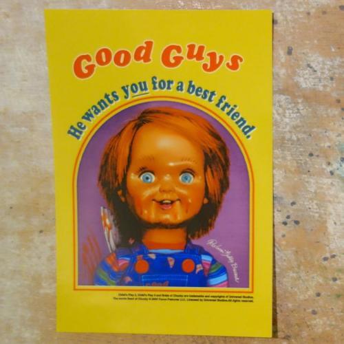 ロッキンジェリービーン チャイルドプレイ ステッカー グッドガイズ チャッキー Rockin'Jelly Bean Child's Play Chucky Good guysの画像1