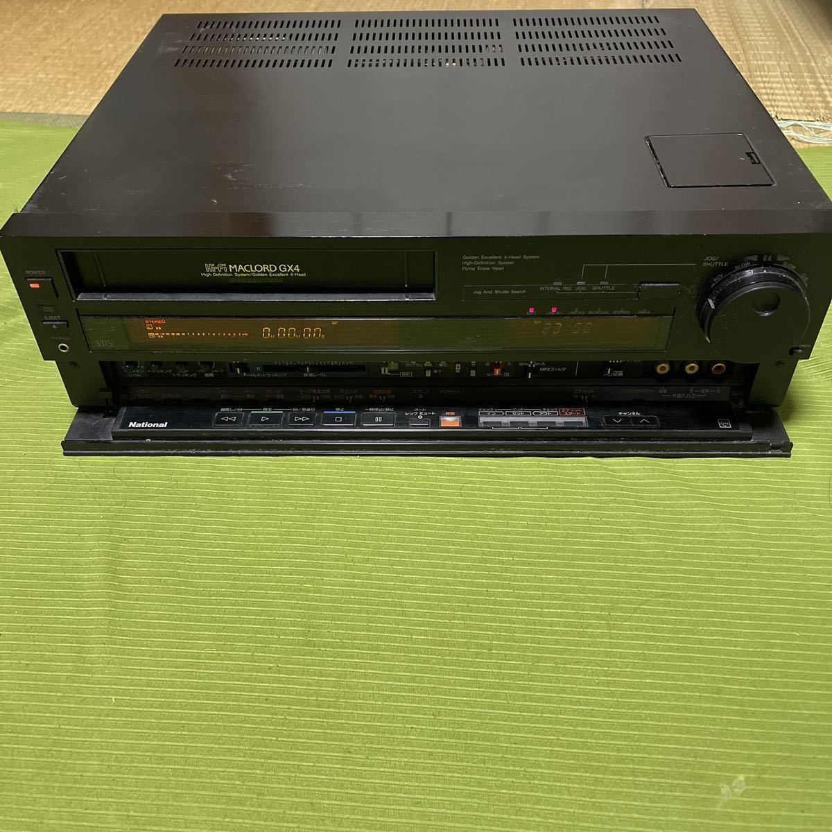 National ナショナル ビデオデッキ NV-1000HD ジャンク扱い_画像2