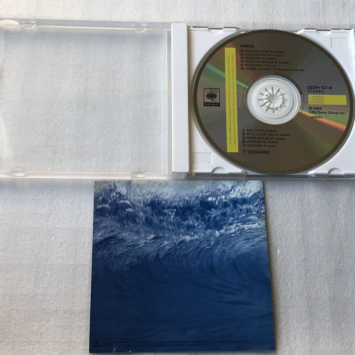 中古CD T-SQUARE/WAVE (1989年)_画像3