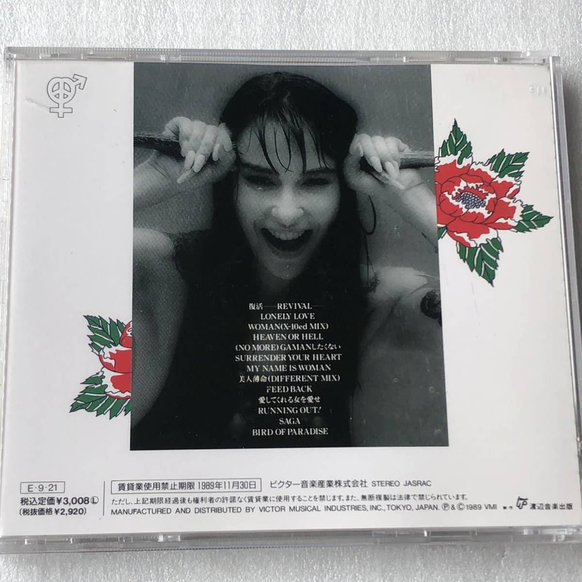 中古CD アン・ルイス/MY NAME IS WOMAN (1989年)_画像2