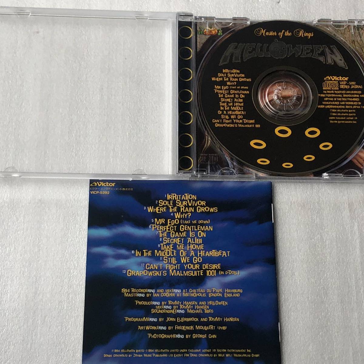 中古CD Helloween ハロウィン/Master Of The Rings (1994年)_画像3