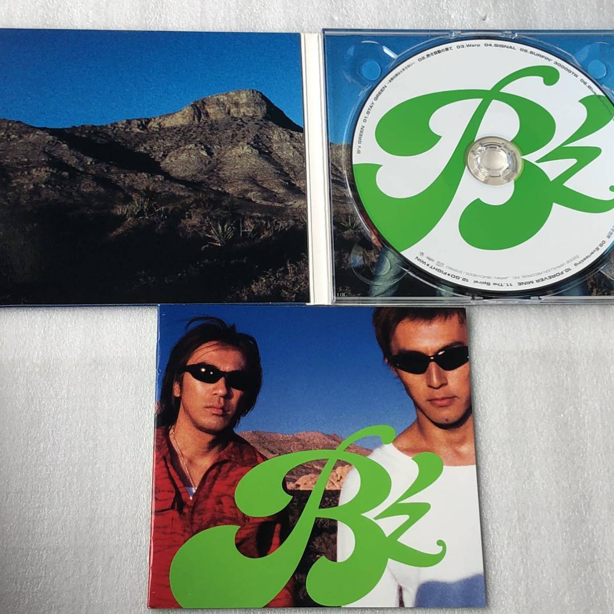 中古CD B'z/GREEN グリーン (2002年)の画像3