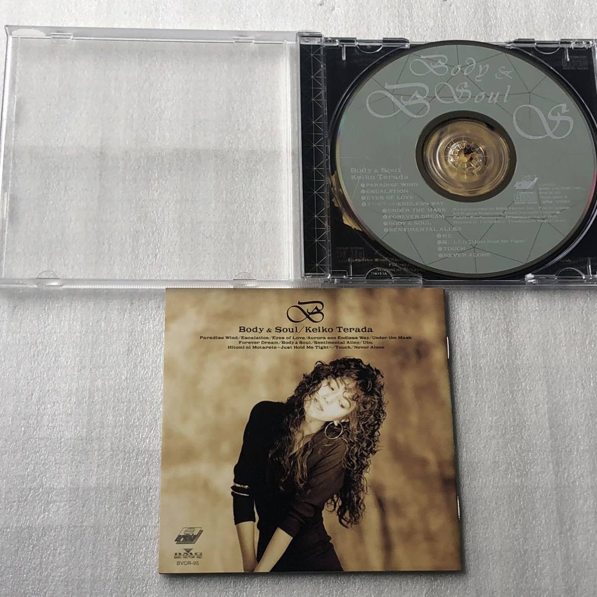 中古CD 寺田 恵子/BODY & SOUL ボディ・アンド・ソウル (1992年)_画像3