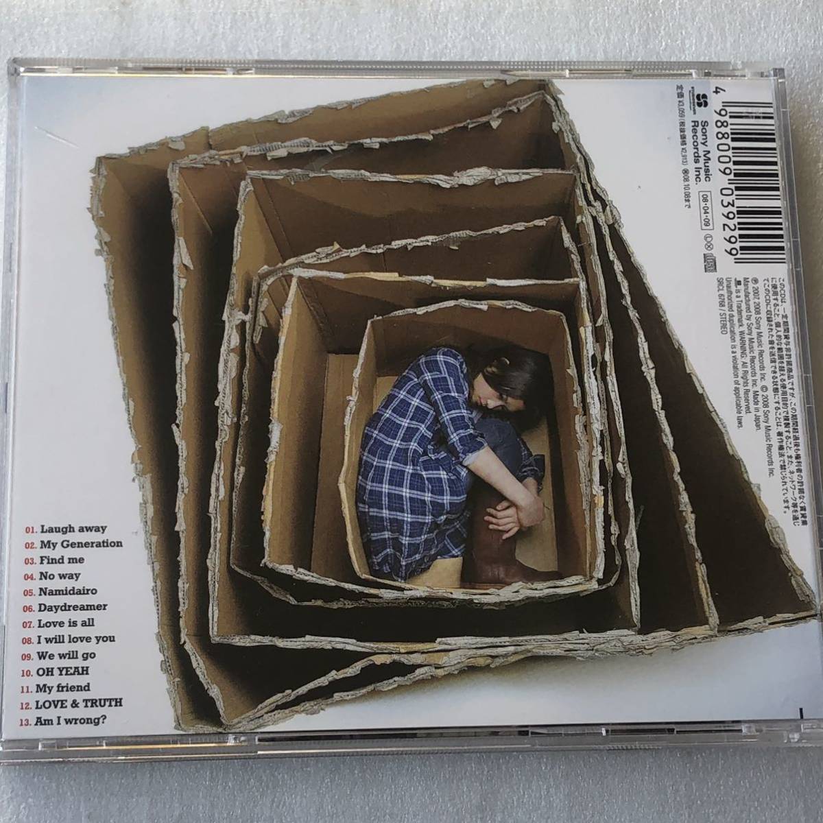 中古CD YUI/I LOVED YESTERDAY (2008年)_画像2