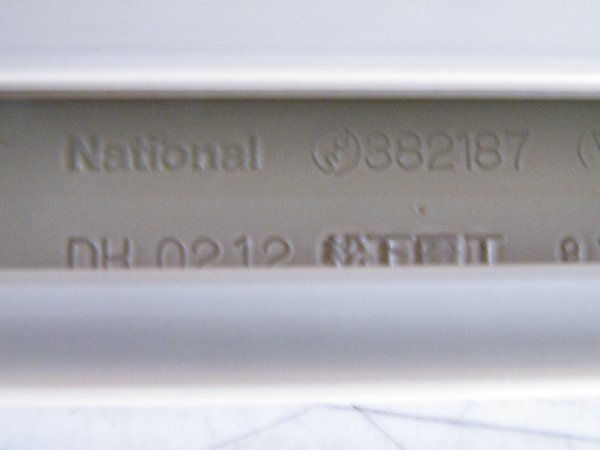 【ナショナル製】ダクトレール (ホワイト) 2m×４本　別売り品あります(画像参照)■J-326_画像4