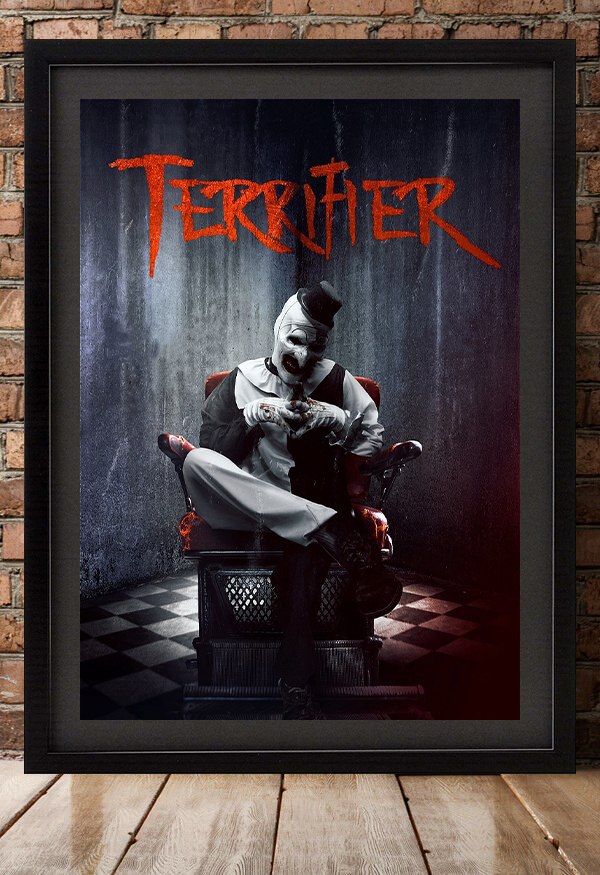 US version poster [teli fur ](Terrifier)* art * The * Crown / Halloween /piero/