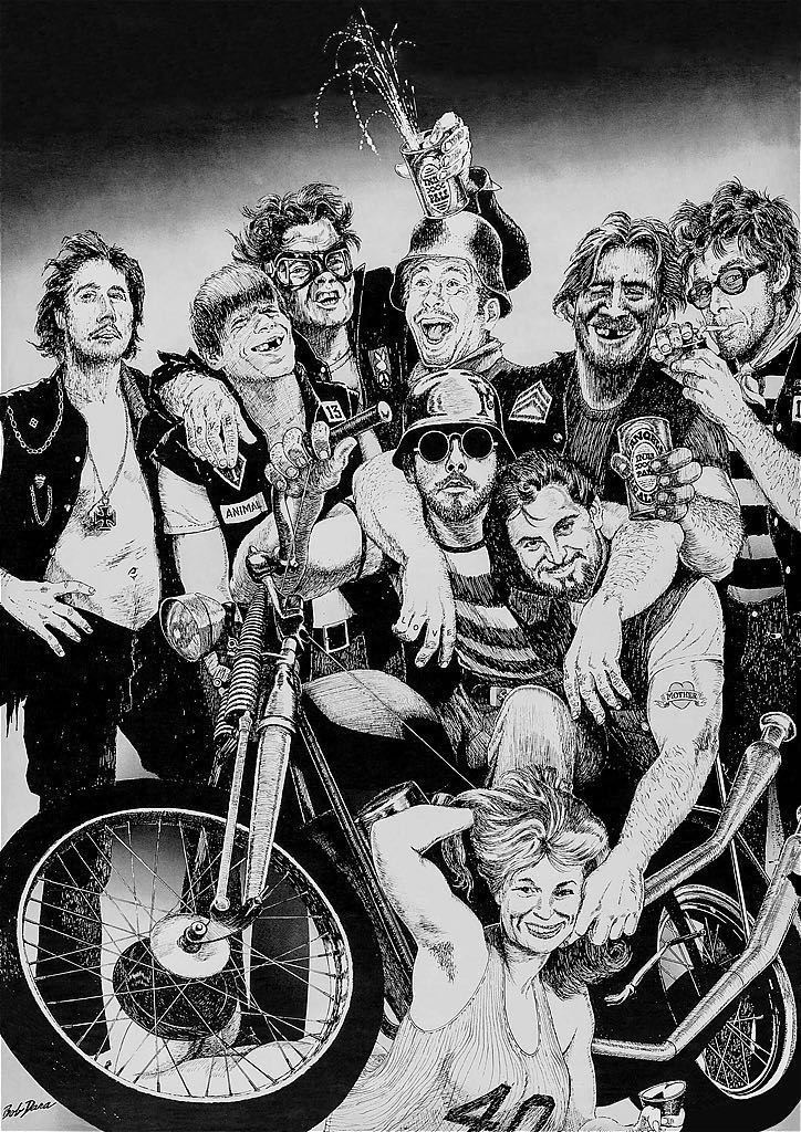 ポスター☆1967年 Hell's Angels ヘルズエンジェルス by Bob ポスター☆1967年 Hell's Angels ヘルズエンジェルス by Bob