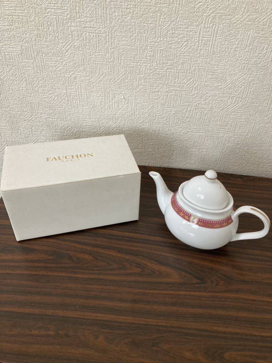 FAUCHON PARIS ポット 紅茶の画像1