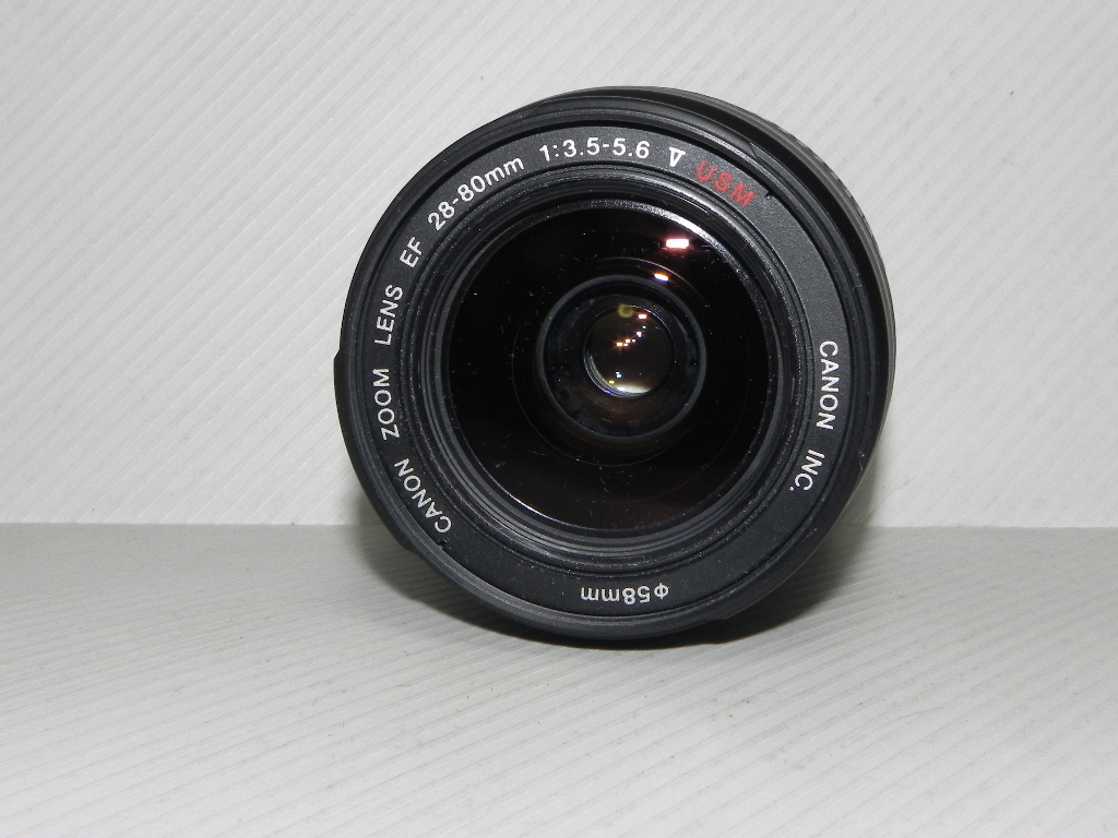 Canon EF 28-80mm f/3.5-5.6 V　USM　レンズ_画像2