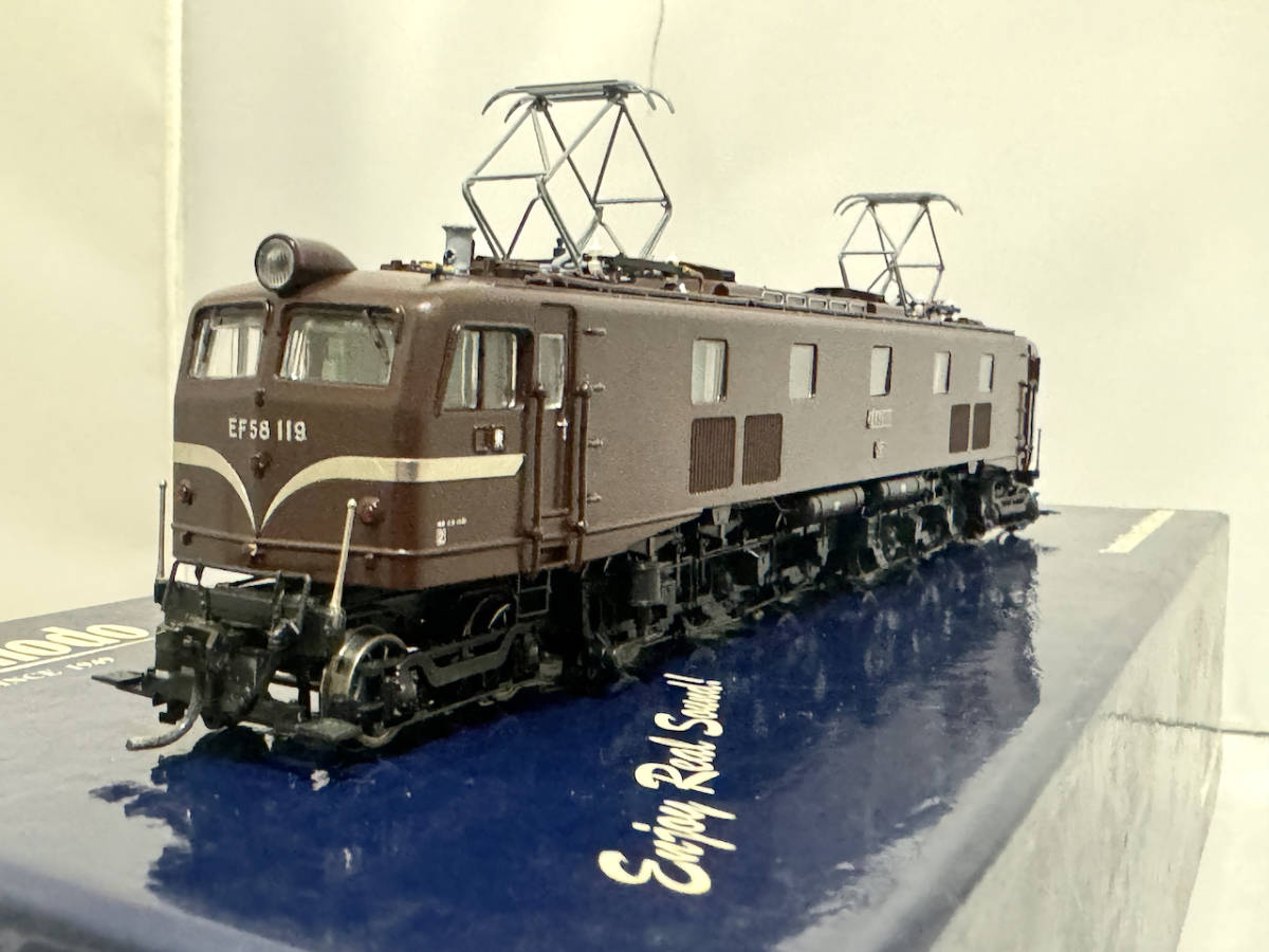 天賞堂 EF58 カンタム 小窓 茶色 原型タイプ 72001_画像5